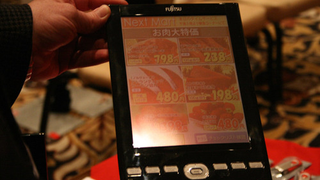 Hands On: Fujitsu FLEPia Color eBook Reader Should Stay In Japan Until It's Done
